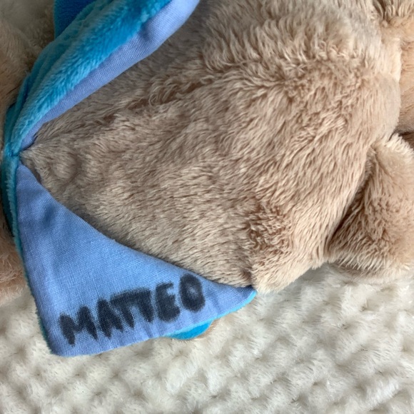 My First Peter Rabbit Plush Bunny Stuffed Animal Toy with Embroidered Eyes READ - Picture 6 of 8